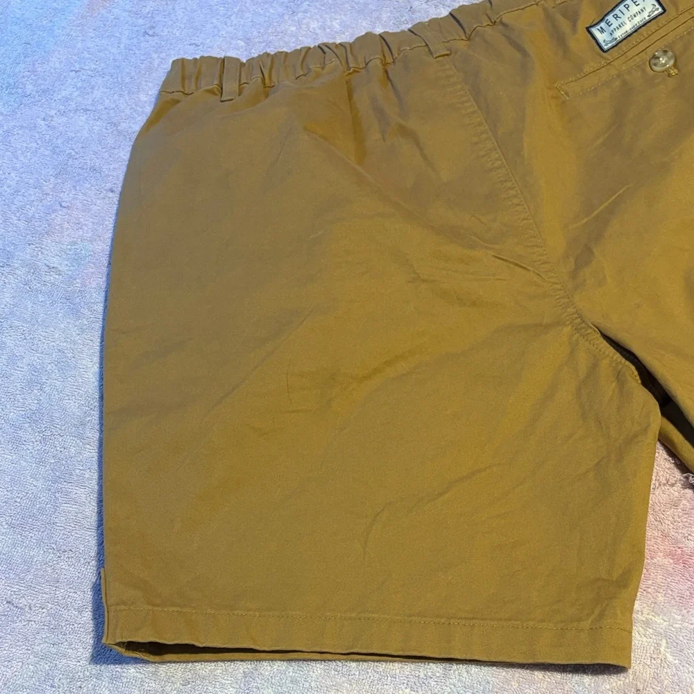 Meripex 1340 Men's Tan Flat Front Shorts - Picture 6 of 6